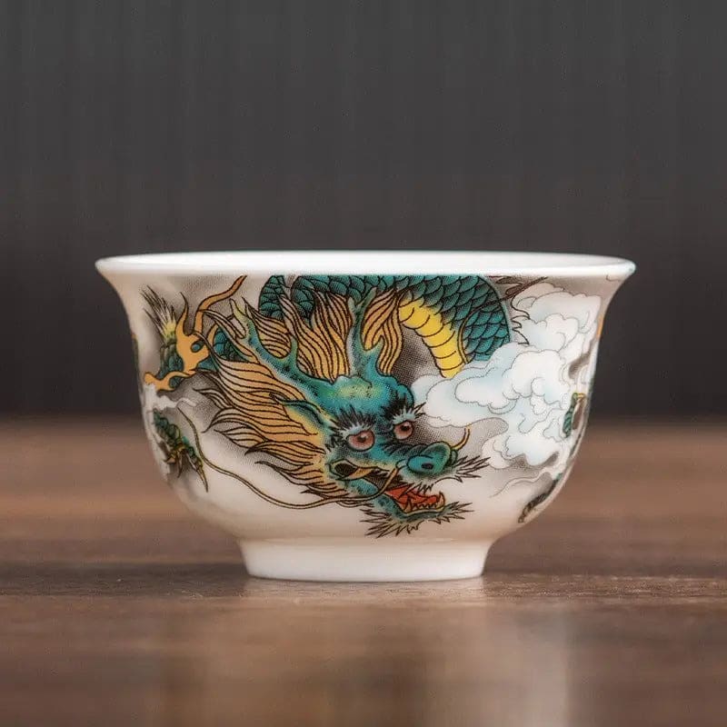 Tasse-a-The-Chinoise-en-Porcelaine-Dragon-50ml-98746759 Tasse à Thé Chinoise en Porcelaine Dragon 50ml
