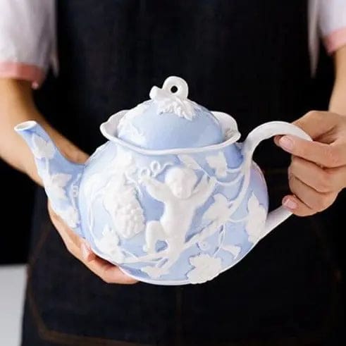 Theiere-Anglaise-en-Porcelaine-Bleue-et-Rose-1L-1665504804 Théière Anglaise en Porcelaine Bleue et Rose 1L