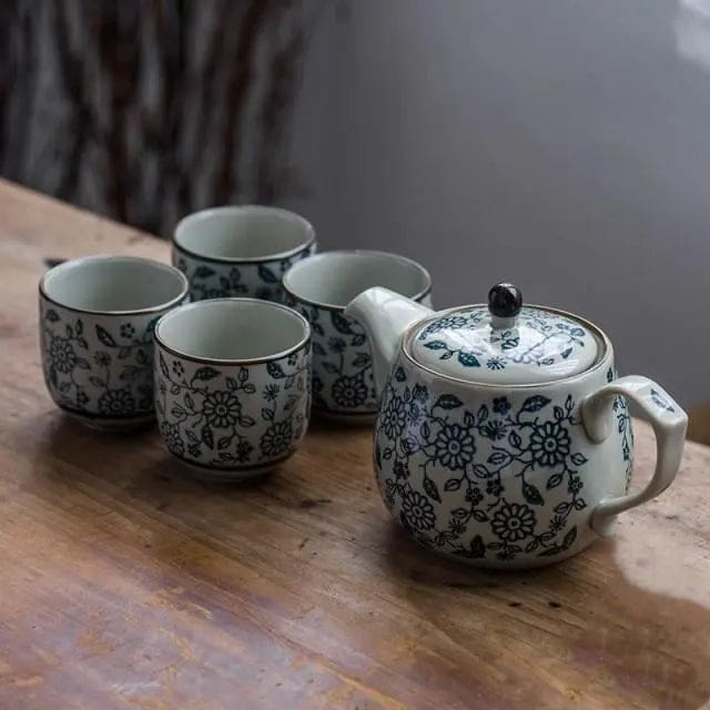 Theiere-Chinoise-en-Porcelaine-Grosses-Fleurs-480ML-1665356514 Théière Chinoise en Porcelaine Grosses Fleurs 480ML