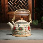 Théière Chinoise en Porcelaine Nature 900ML